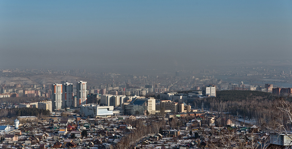 Красноярск вошел в пятерку самых грязных городов России