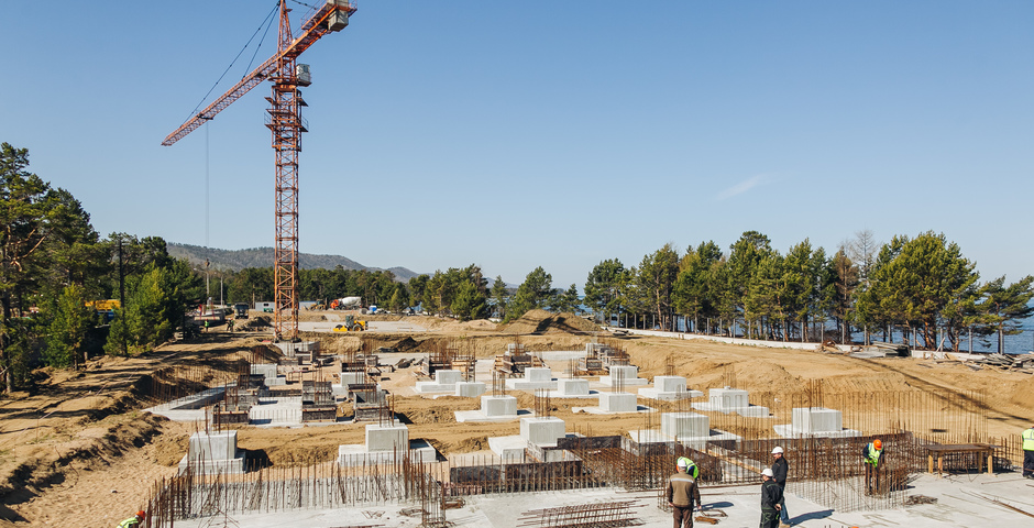 В Бурятии строят туристический комплекс на берегу Байкала