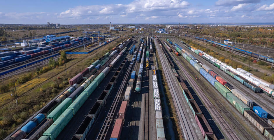 Погрузка на станциях КрасЖД в Хакасии за полгода увеличилась почти на 4%