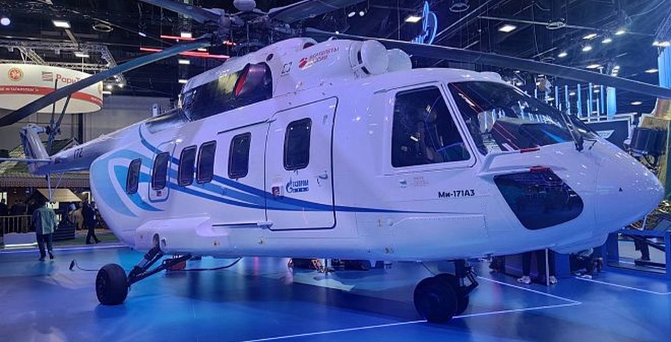 Бурятия представила новый вертолет на ПМГФ 