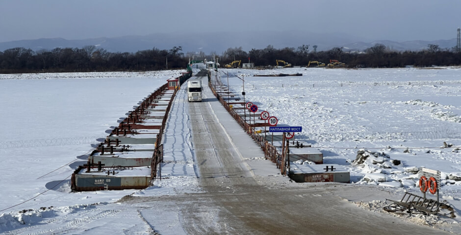 В новогодние праздники грузооборот пункта пропуска Покровка-Жаохэ вырос в 10 раз