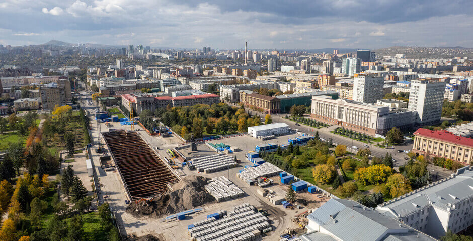 В Красноярске начал работу пятый тоннелепроходческий комплекс для метротрамвая