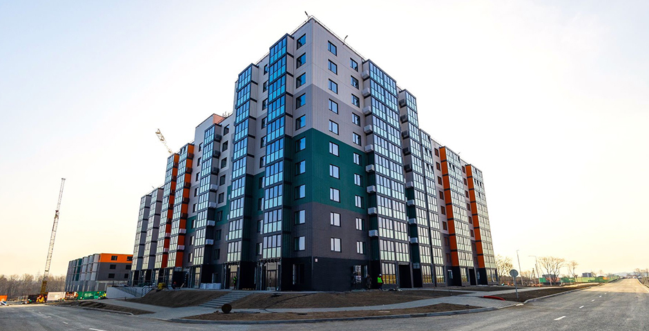Первый дом сдан в эксплуатацию в городе-спутнике Владивостока в рамках ТОР «Приморье»