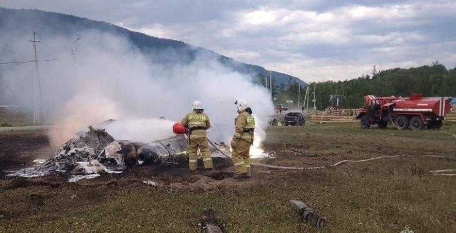 В Республике Алтай потерпел крушение вертолет
