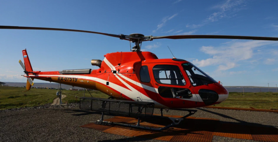 На Чукотке появился второй частный вертолет