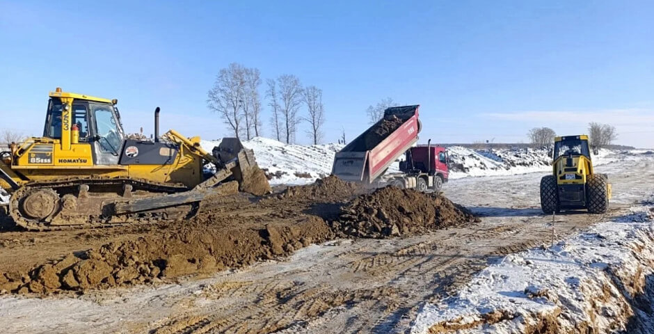 Строительство инфраструктуры ТОР «Амурская» на площадке «Ровное» идет по графику