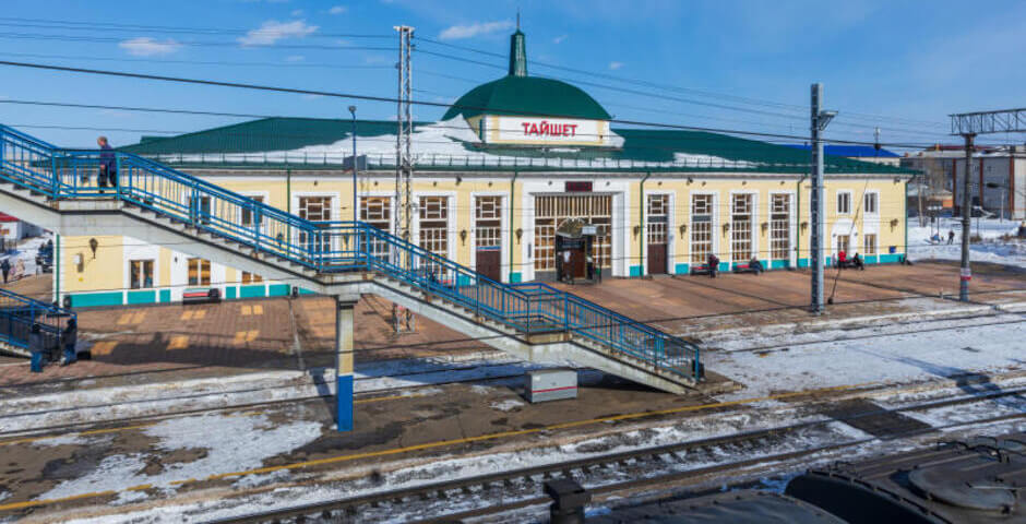 Станция Тайшет завершила модернизацию и перешла на прием тяжеловесных поездов на всех путях