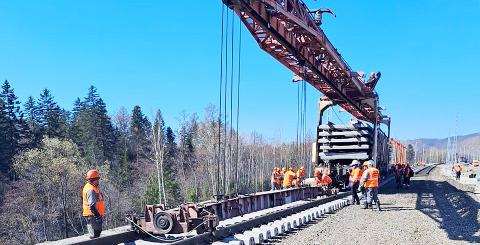 На БАМе открыли второй путь на перегоне Датта — Кенада в Хабаровском крае