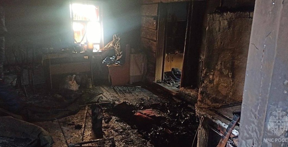 На пожаре в Алтайском крае погибли два ребенка 