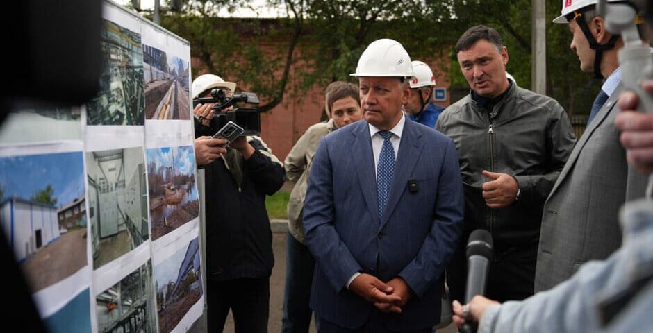 В Иркутске досрочно завершили строительство тепломагистрали «Тепловой луч»