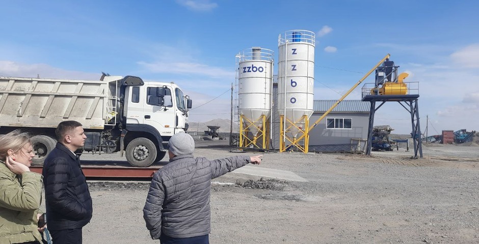 В Хакасии открыли бетонный завод за 80 миллионов