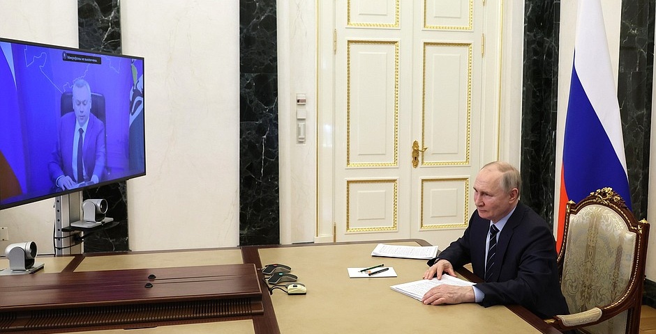 «Стабильно, управляемо». Губернатор Новосибирской области рассказал Путину об экономике региона