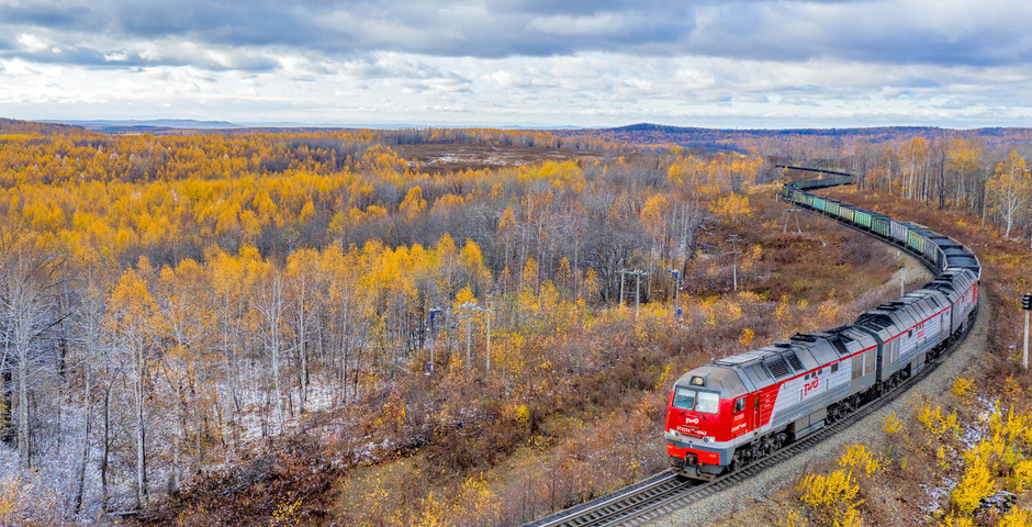 К сентябрю по железной дороге в Алтайском крае перевезли 6 миллионов тонн товаров