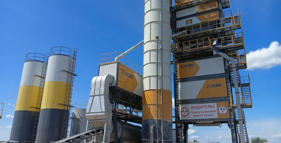 В Алтайском крае появился новый асфальтобетонный завод за 100 миллионов