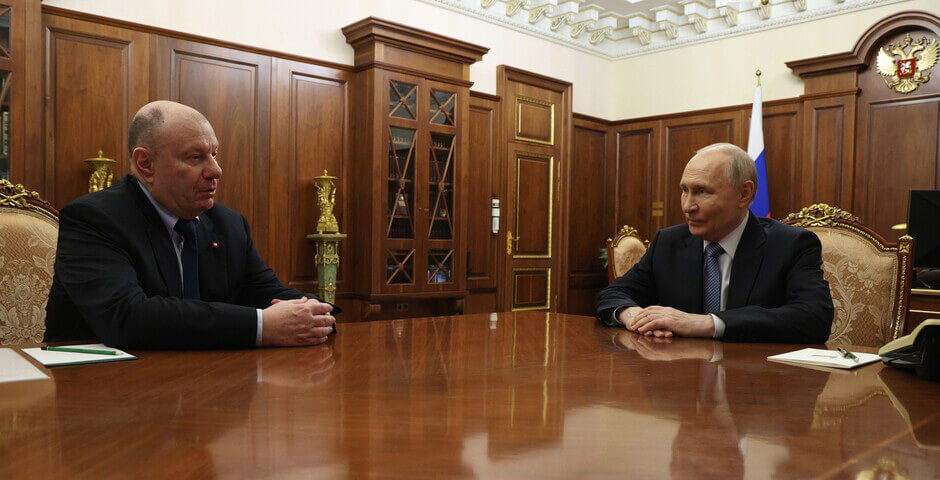 Путин обсудил с Потаниным развитие «Норникеля», ИИ и импортозамещение