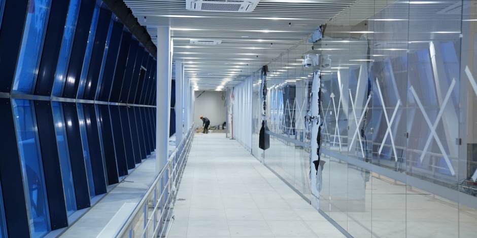 В Новокузнецке завершают строительство нового терминала