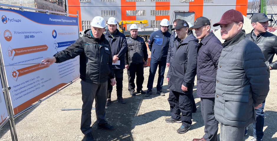 Юрий Трутнев оценил ход строительства новых энергетических мощностей в Приморье
