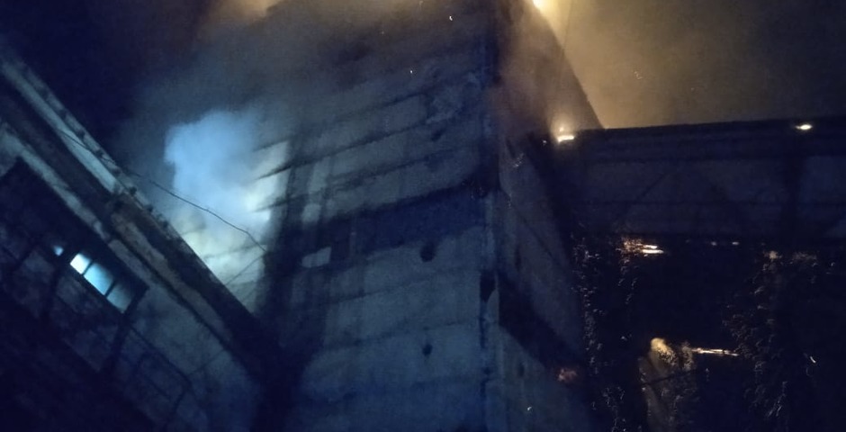 Ночью в Амурской области загорелась электростанция