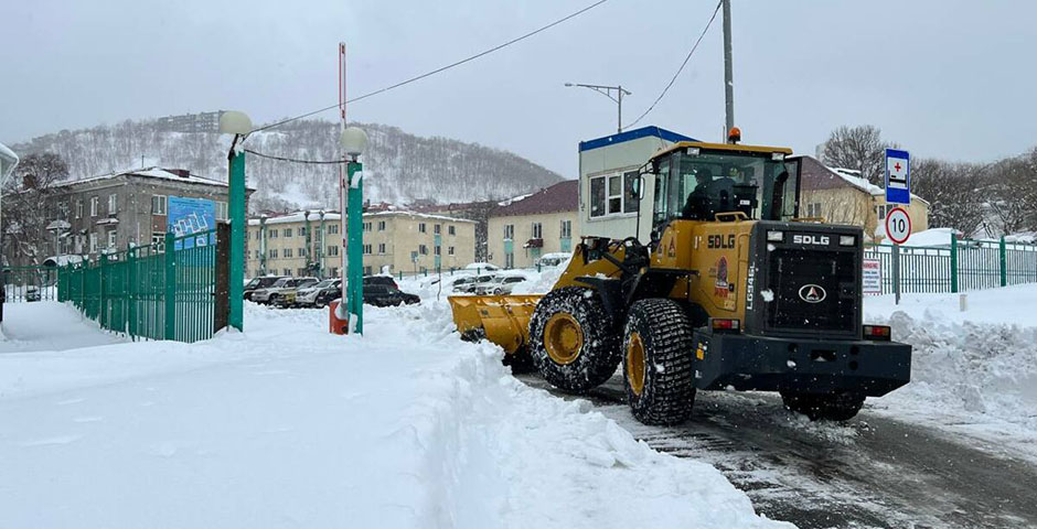 Камчатку накрыл снегопад: бизнесу предложили помочь в уборке
