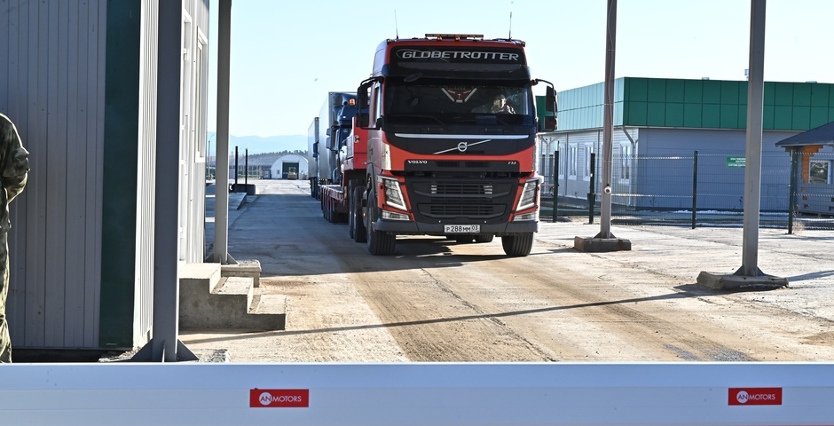 В Бурятии открыли новый таможенно-логистический терминал