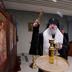 Накануне Рождества в аэровокзале «Южно-Сахалинск» обновили православную часовню