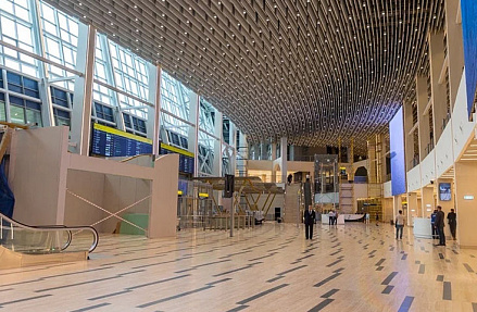 Безопасный и современный: новый аэровокзал Южно-Сахалинск